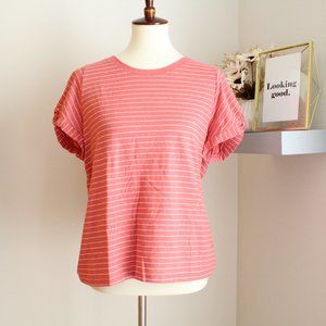 Old Navy Striped Tee Size Large